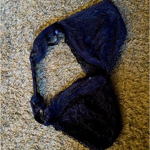 Navy blue bralette